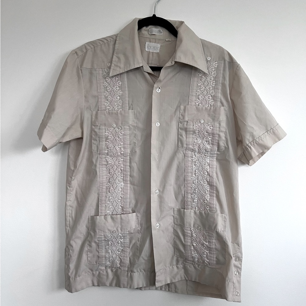 Vintage Envoy Cuban Pocket Short Sleeve
